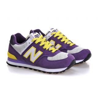 Chaussure New Balance Running 574 Violet Femme Pas Cher